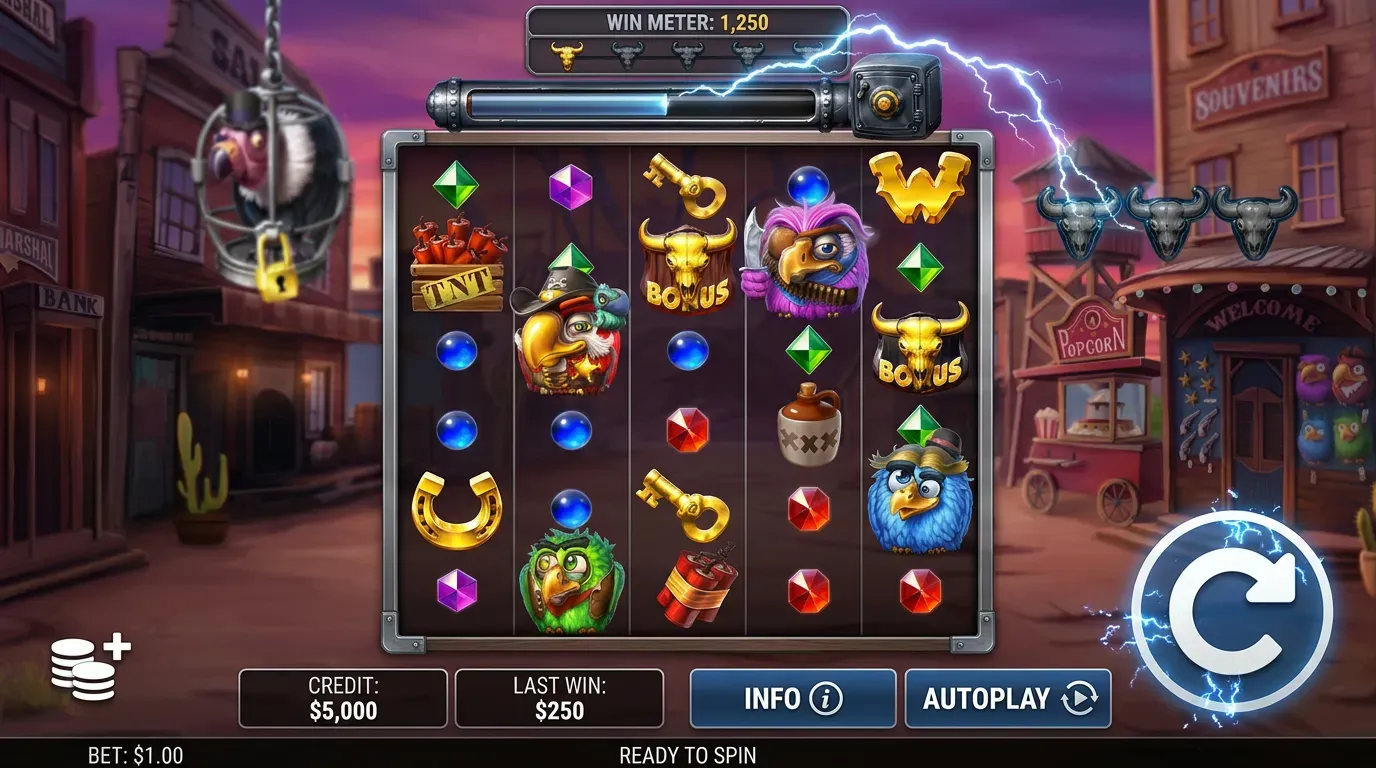 Pirots 3 Slot background